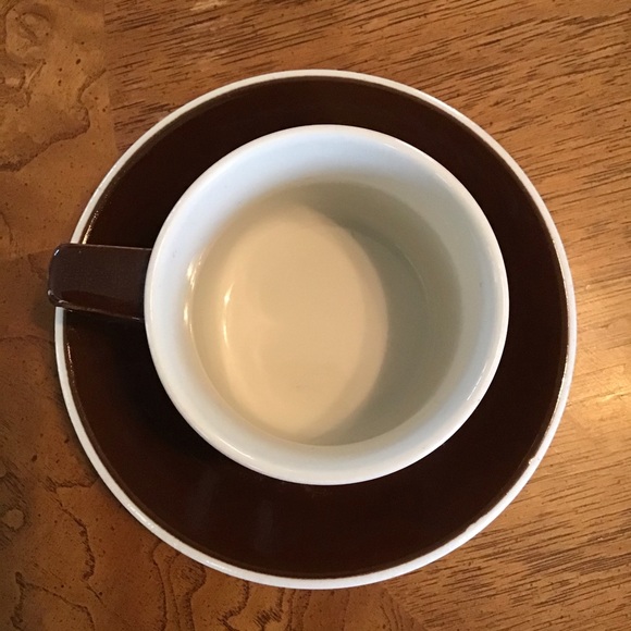 Vintage Cappuccino Cup and Saucer Set, Made in Italy - Picture 4 of 8